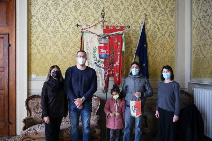 da sx Sangiorgi - Ravagli - Serena e Lorenzo Lolli - Proni