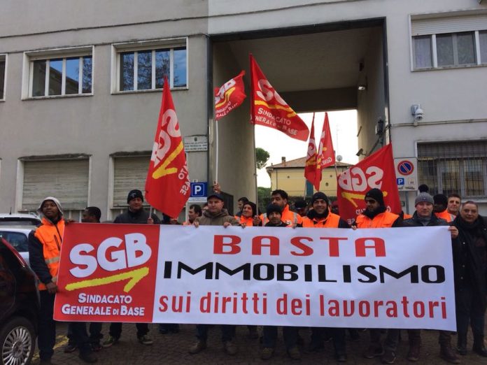 lavoratori LB COOP alla DTL febbraio 2018