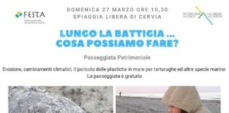 Cervia, Passeggiata Patrimoniale: “Lungo la battigia…cosa possiamo fare”