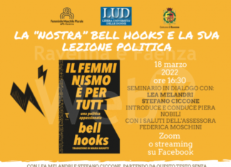 Oggi il seminario online “La ‘nostra’ bell hooks e la sua lezione di politica”