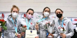 La Società Schermistica Lughese vince il campionato nazionale a squadre di spada femminile serie B2