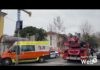 Ultima Ora: Grande incendio in via Trieste nel cantiere edile Darsena 4.0 | VIDEO