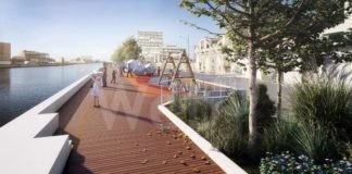 Si completa la passeggiata lungo il Candiano, lavori per 3 milioni al via entro fine giugno. Tanto verde per un “parco lineare” affacciato sulla Darsena