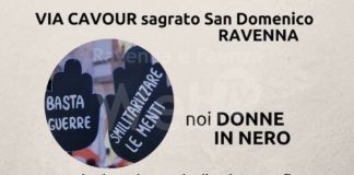 Donne in nero: sit in pacifista sabato pomeriggio in piazza