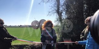 Conselice: in tanti all’inaugurazione di «Waterways», la soddisfazione della sindaca Paola Pula