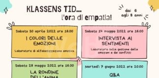 Klassens Tid… l’ora di empatia! Quattro appuntamenti in Biblioteca a Russi, per bambini e bambine dai 6 agli 8 anni.