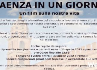 Parte il progetto Faenza in un giorno: documentario collettivo per raccontare i faentini | VIDEO