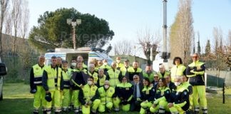 Visita prefetto De Rosa al Centro Operativo Protezione civile R.C.Mistral ODV Ravenna