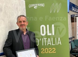 L’olio “Brisighello” premiato da Gambero Rosso come miglior olio DOP
