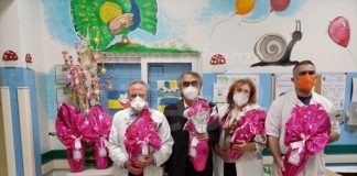 Uova di Pasqua per i bambini ricoverati in Pediatria