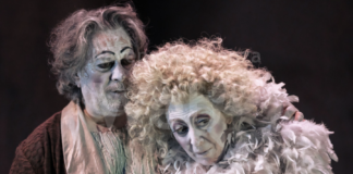 Federica Fracassi e Michele di Mauro, diretti da Valerio Binasco ne Le sedie di Ionesco, chiude La Stagione dei teatri