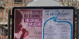Le associazioni femministe “Il comune rimuova i manifesti delle associazioni antiabortiste”