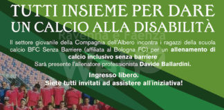 La Compagnia dell’Albero accoglie i ragazzi del BFC Senza Barriere per un allenamento di calcio inclusivo senza barriere