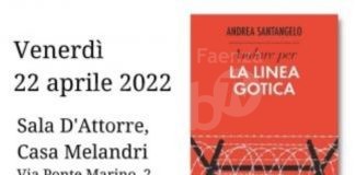 Centro relazioni culturali: Oggi la presentazione di “Andare per la linea gotica”, libro di Andrea Santangelo