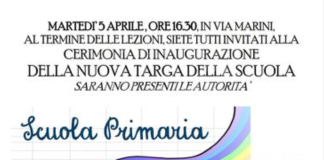 Nuova targa per la scuola Pirazzini: martedì l’inaugurazione