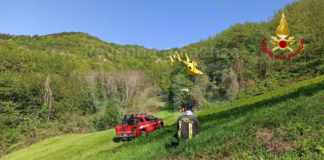Si fa male potando una pianta: per soccorrerlo intervengono 118, Vigili del Fuoco e Soccorso Alpino