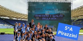Giornata dello Sport per la scuola primaria. Provincia di Ravenna rappresentata dalla la classe 5A della scuola Primaria Pirazzini