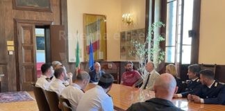 Il Prefetto De Rosa ha ricevuto oggi in Prefettura Devis Ghetti, il pescatore eroe di Lugo