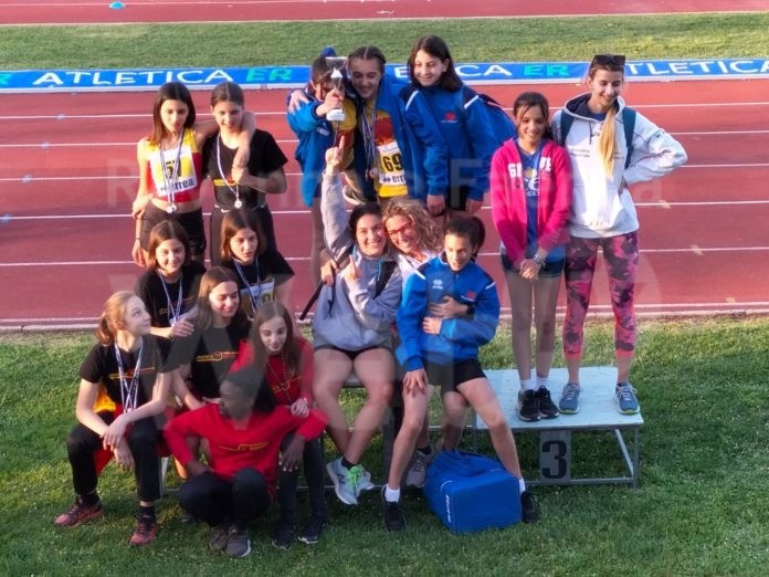 Il podio delle Ragazze