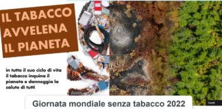 31 maggio, Giornata Mondiale Senza Tabacco