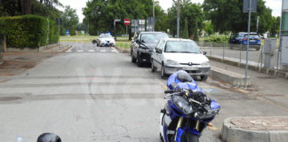 Lugo: scontro tra auto e moto. Motociclista grave trasportato al Bufalini in elicottero