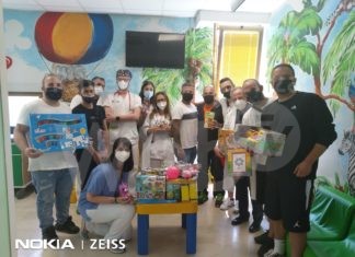 “La Turbinazza CREW”, dona giochi ai bambini ricoverati