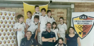 Scherma faentina: 8 giovani schermidori nelle prime 8 posizioni, e altre 4 coppe