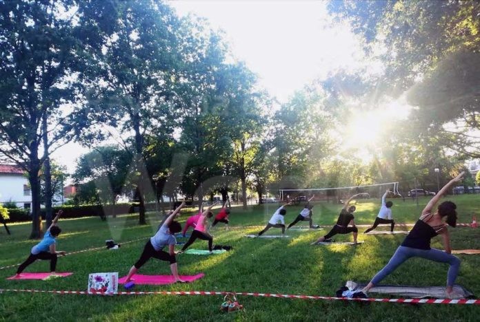 yoga parco pace