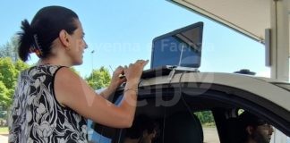 Lungo la circonvallazione test per la sicurezza stradale