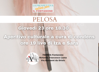 Pelosa: Aperitivo culturale a cura di Condens e musica live di Iza & Sara