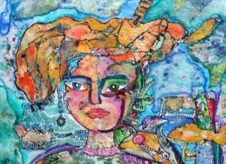 Bagnacavallo: “Nel tempo” di Miii in vetrina a Bottega Matteotti