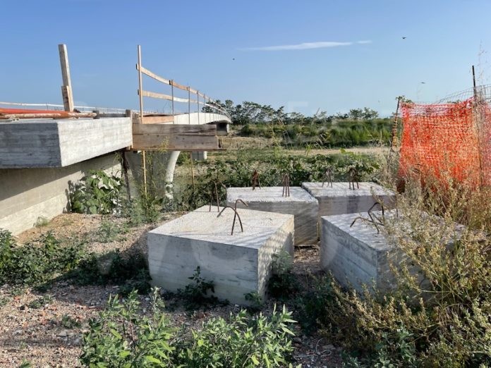 Ponte Grattacoppa, cantiere il 16.6.22 (2)