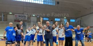 La formazione Under 13 femminile di Faenza Futura Basket è campione regionale!