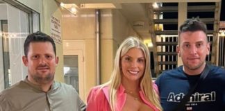 Francesca Cipriani (con il futuro sposo) avvistata a Pinarella