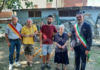 L’assessore Gallonetto inaugura un nuovo gioco nel parco di Santo Stefano