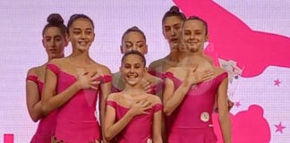 La squadra Ginnastica Ritimica Lugo ASD è campione d’Italia