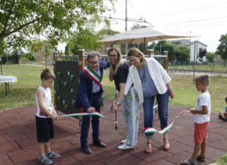 Nuovo gioco nel Parco del Volontariato di Granarolo Faentino