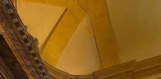 Nuove crepe alla Collegiata di Brisighella