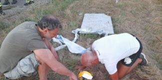 Massa Lombarda: incredibile salvataggio di un gattino caduto in un tubo profondo 4 metri