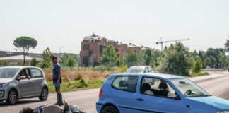 Scontro auto-motorino: ragazza al Bufalini