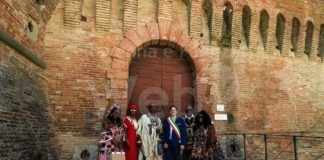 Dal Camerun il re del villaggio Baleveng in visita a Bagnara di Romagna