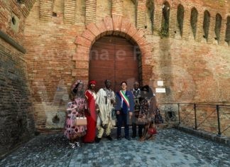 Dal Camerun il re del villaggio Baleveng in visita a Bagnara di Romagna