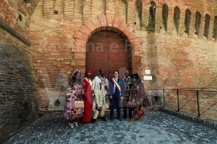 Incontro con il re Gaston Guemegni, Bagnara di Romagna, 14 luglio 2022 (5)