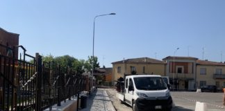 Conselice: in via di ultimazione i lavori di riqualificazione di piazza Gramsci