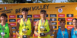 Esordio vittorioso per il duo di Orbite Monti-Zoli al campionato italiano under 20 di beach volley