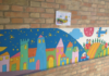 Un murales alla scuola dell’infanzia e doposcuola mons. Morelli della Fondazione “Falletti Morelli Baronio”