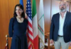 Il presidente della Regione ha ricevuto la console generale degli Usa, Ragini Gupta