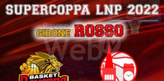 Basket, Supercoppa LNP: Ravenna nel “girone rosso” con Rimini, Forlì e Cento