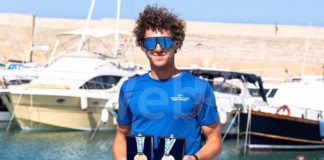 Tommaso Fabbri secondo assoluto alla tappa di Crotone del circuito ILCA 6