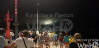 I fuochi hanno illuminato ieri sera i lidi ravennati